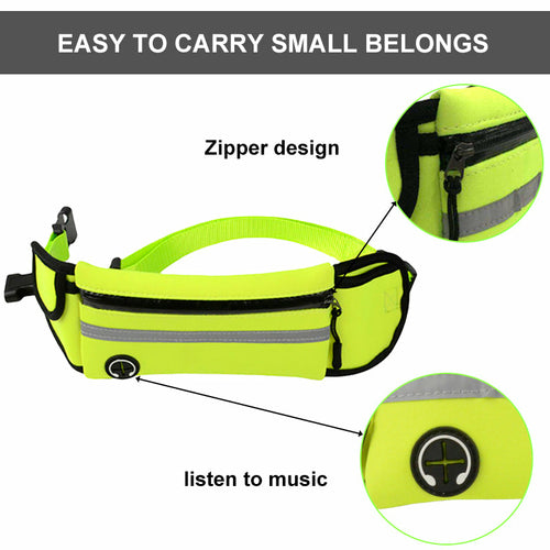 Cinturón Manos Libres con Correa Reflectante para Perro – Impermeable, Ajustable