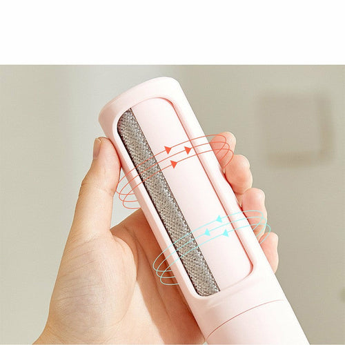 Cepillo Removedor de Pelo Reutilizable 2 en 1 – Electrostático, Sin Rollos, Portátil