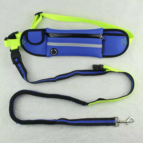 Cinturón Manos Libres con Correa Reflectante para Perro – Impermeable, Ajustable