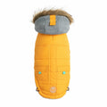 Abrigo de Invierno para Perro GF Pet Sailor Parka – Impermeable, Sherpa, Amarillo