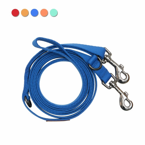 Correa Plegable para Perro Lof – Webbing Resistente, Acero Soldado, 10ft/6ft