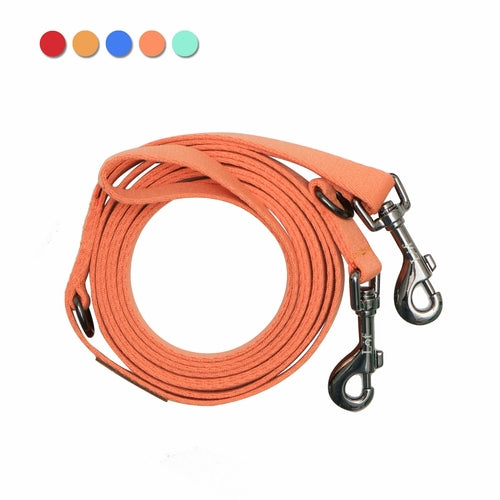 Correa Plegable para Perro Lof – Webbing Resistente, Acero Soldado, 10ft/6ft