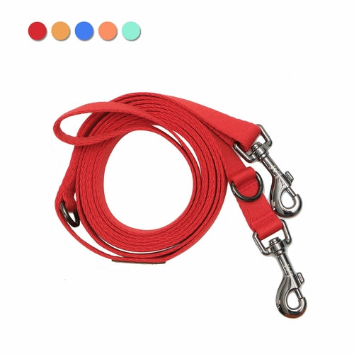 Correa Plegable para Perro Lof – Webbing Resistente, Acero Soldado, 10ft/6ft