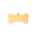 Placa de Identificación para Mascotas Furbaby – Acero Inoxidable, Grabado Personalizado
