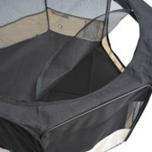 Corral Plegable para Mascotas PawHut 49" – Oxford 600D, Perros, Gatos y Conejos