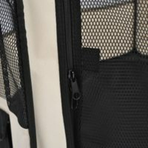 Corral Plegable para Mascotas PawHut 49" – Oxford 600D, Perros, Gatos y Conejos